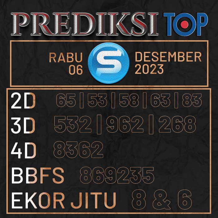 PREDIKSI TOP TOGEL SINGAPORE