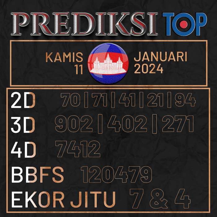 PREDIKSI TOP TOGEL CAMBODIA