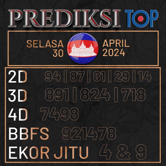 PREDIKSI TOP TOGEL CAMBODIA