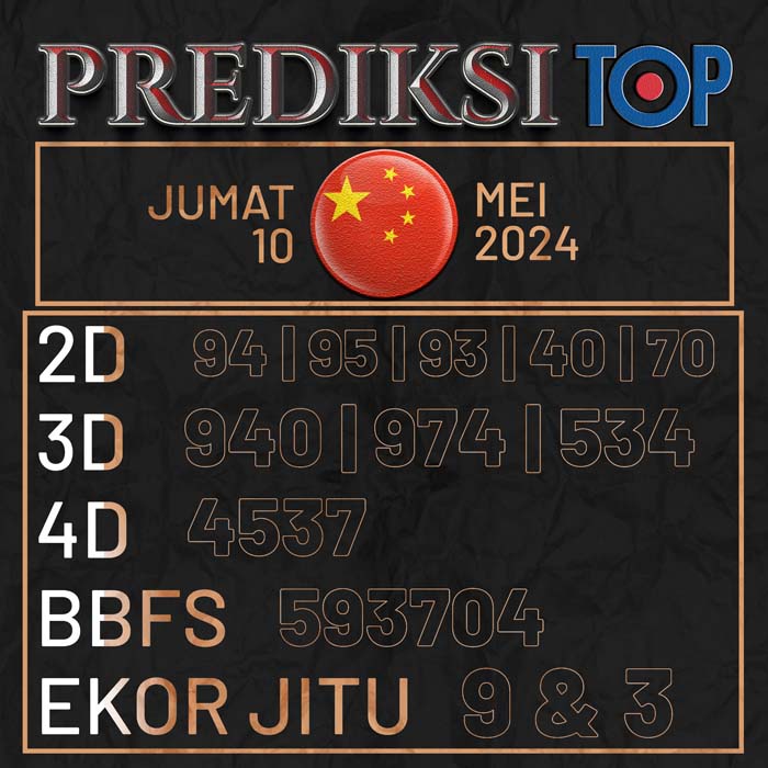 PREDIKSI TOP TOGEL CHINA