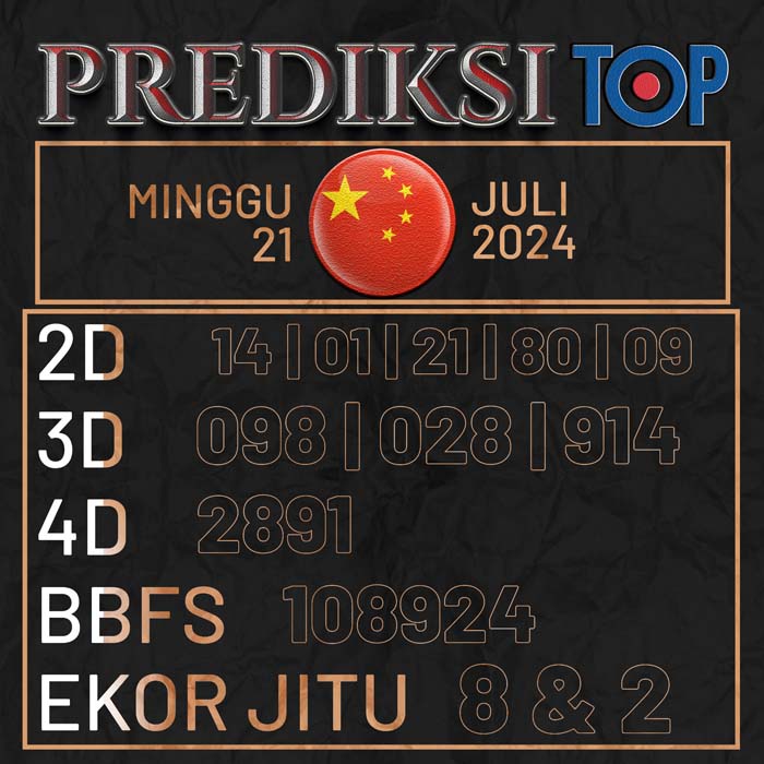 PREDIKSI TOP TOGEL CHINA