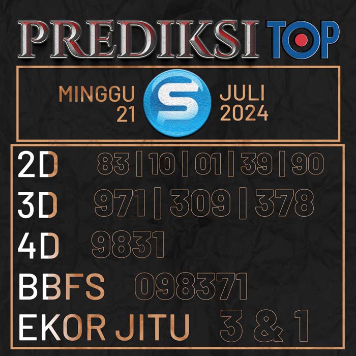 PREDIKSI TOP TOGEL SINGAPORE