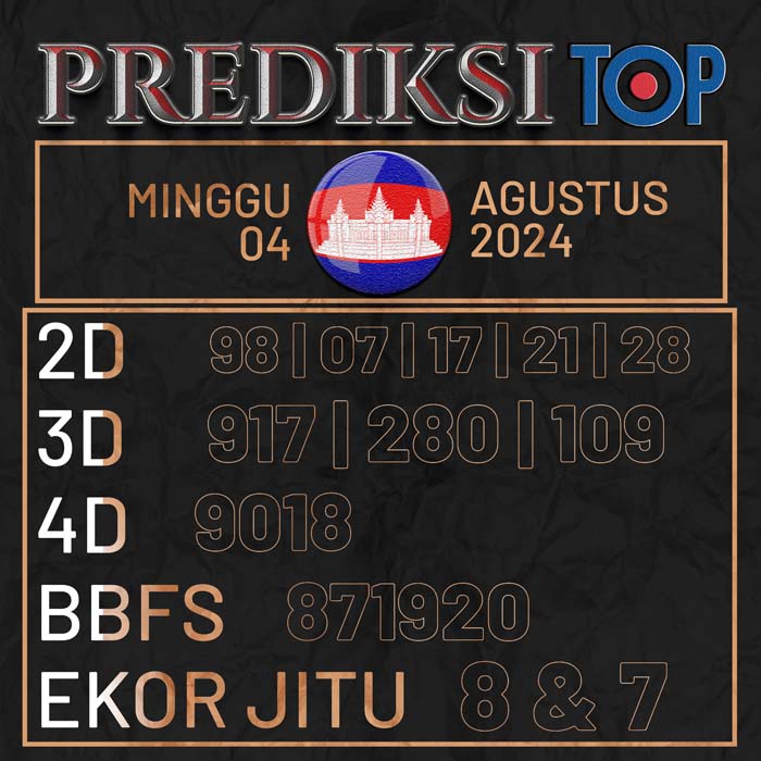 PREDIKSI TOP TOGEL CAMBODIA