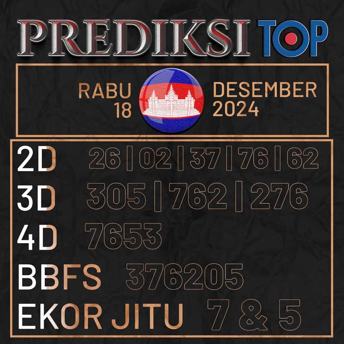 PREDIKSI TOP TOGEL CAMBODIA