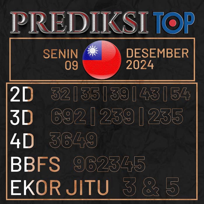 PREDIKSI TOP TOGEL TAIWAN